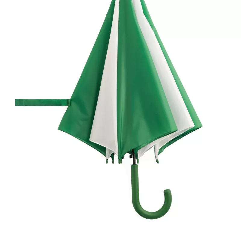 Automatyczny parasol - biały, zielony (56-0103013)