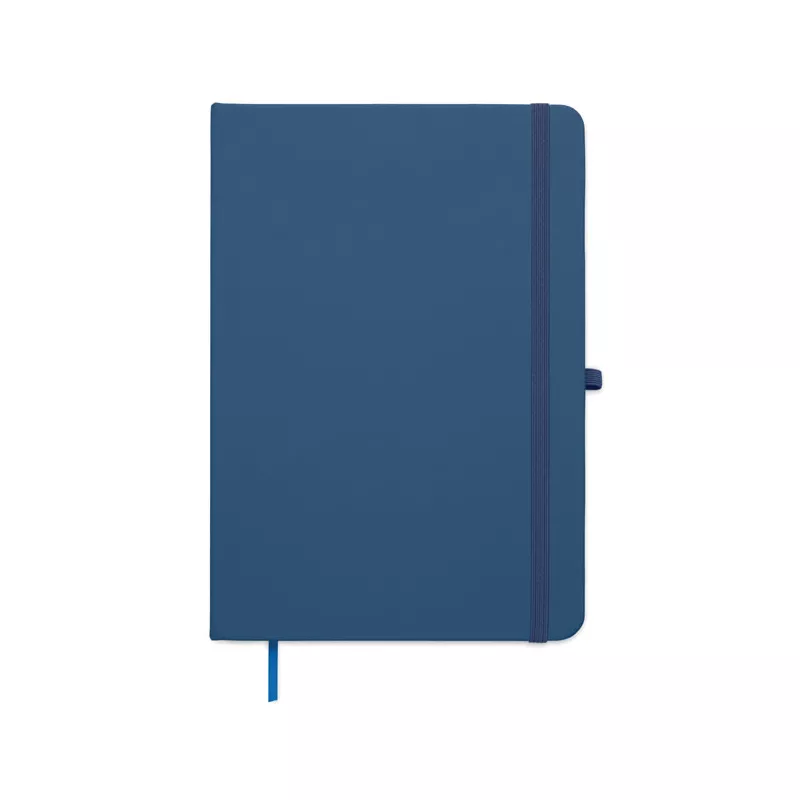 Notes A5 w okładce z PU 96 kartek w linię ARCOLOOP - Niebieski (MO3124-04)