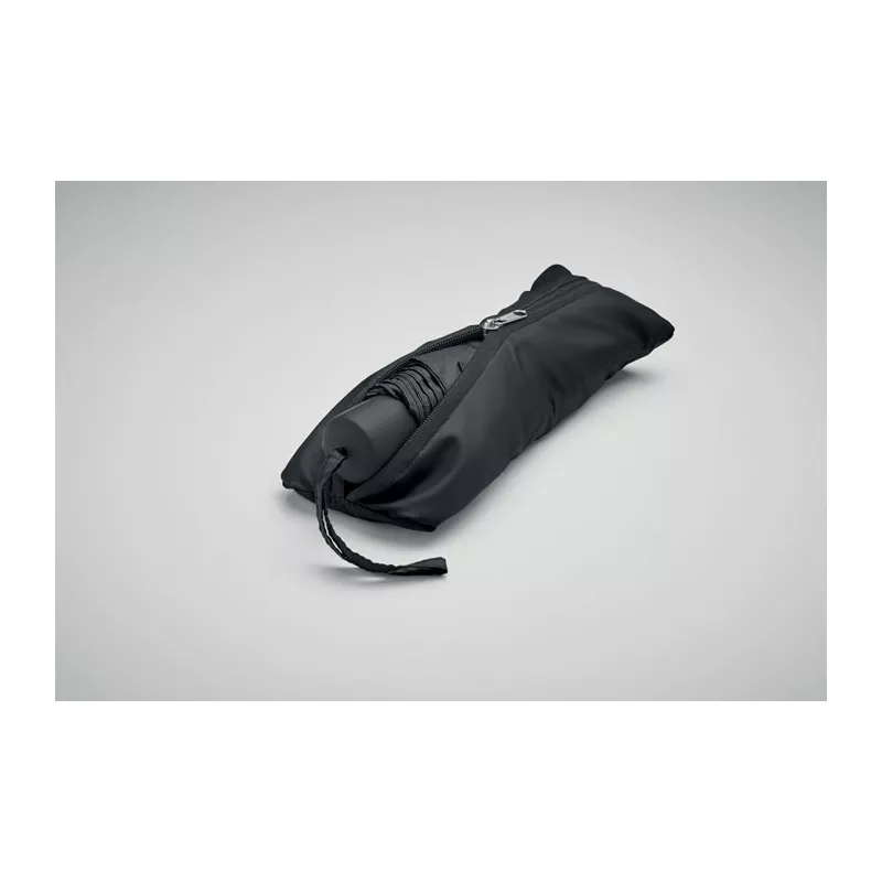 Torba z parasolem składanym 21" RPET SEATTLE - Czarny (MO2476-03)