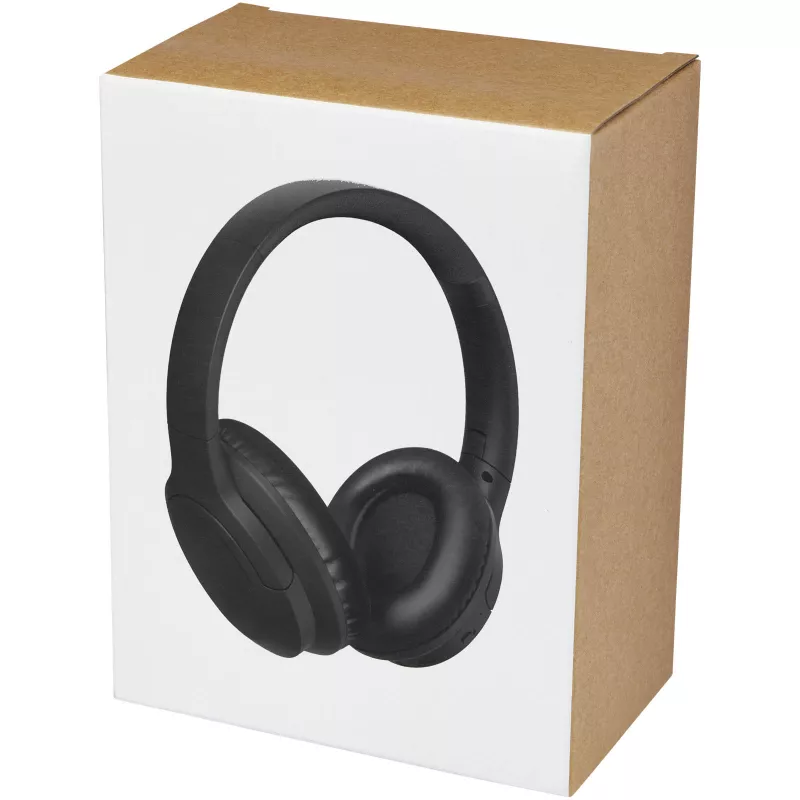 Loop słuchawki Bluetooth® z tworzyw sztucznych pochodzących z recyklingu - Czarny (12429690)