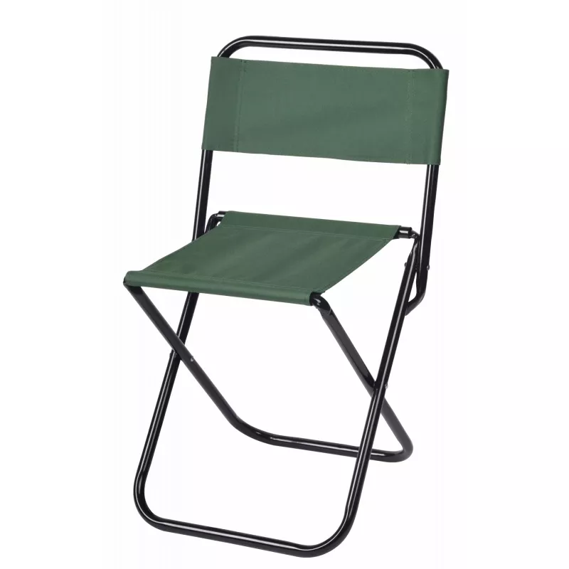 Składane krzesło kempingowe TAKEOUT - ciemnozielony (56-0603523)