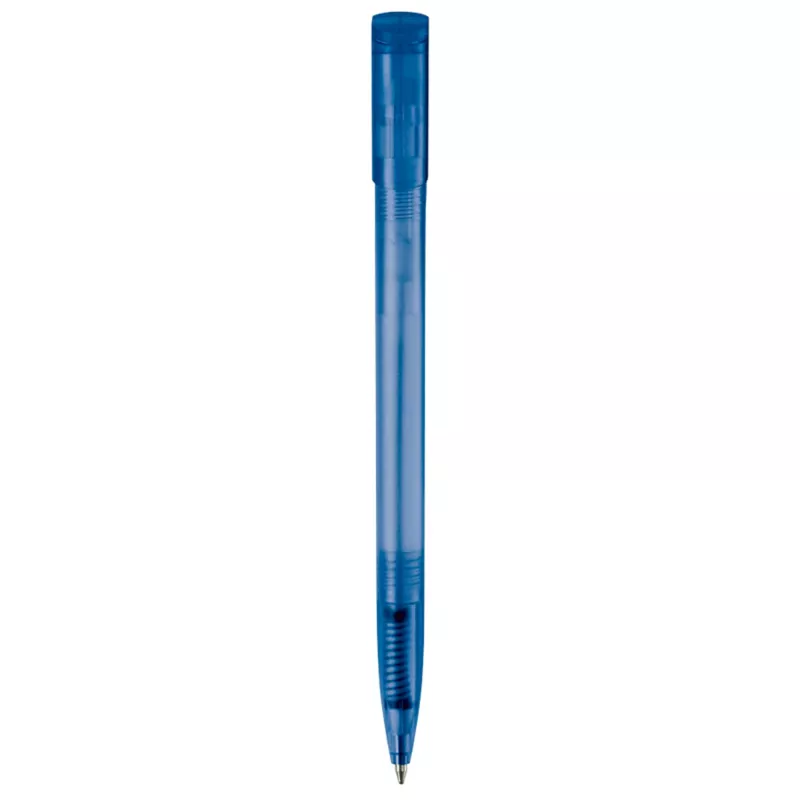 Długopis plastikowy Deniro Frosty - jasnoniebieski  mrożony (LT87952-N5412)