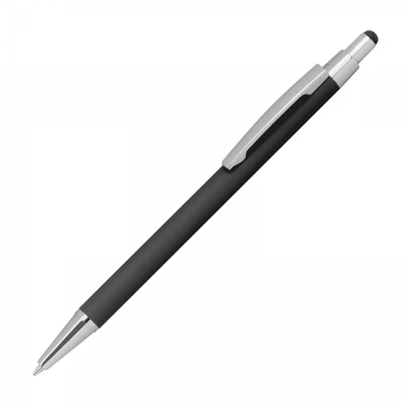 Długopis metalowy touch pen soft touch PAULA - czarny (1096403)
