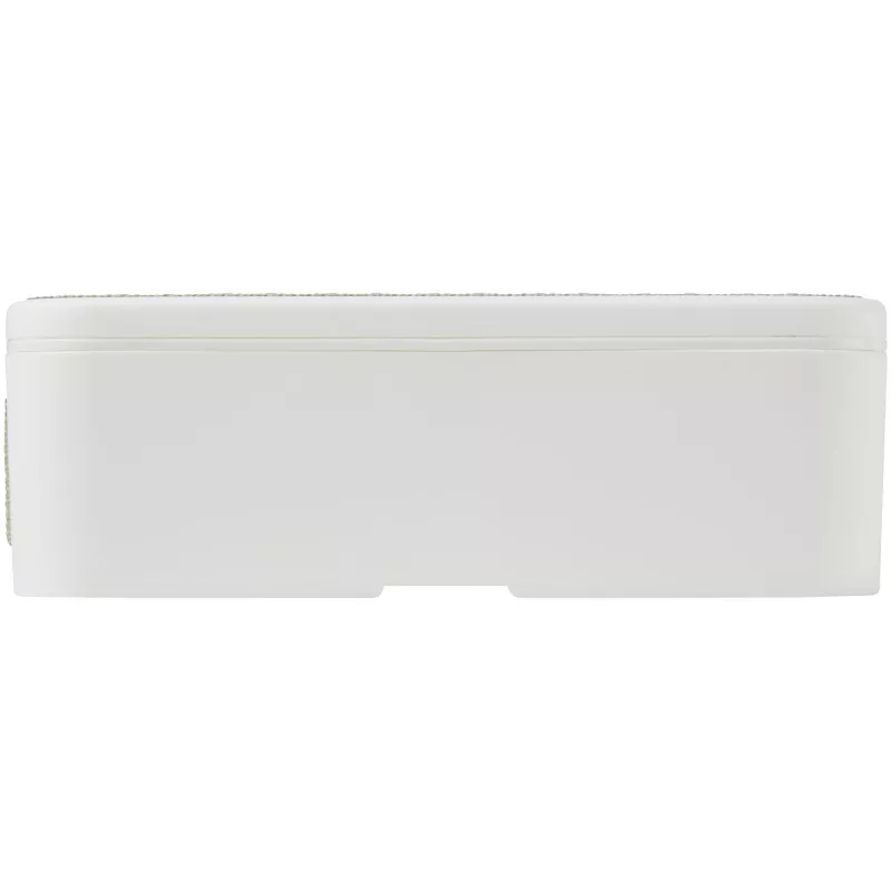 MIYO jednopoziomowe pudełko na lunch  - Biały-Szary kamienny (21046903)
