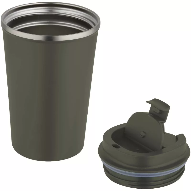 Newport kubek ze stali nierdzewnej, izolowany próżniowo, o pojemności 350 ml, z podwójnymi ściankami - Leśny zielony (10091664)