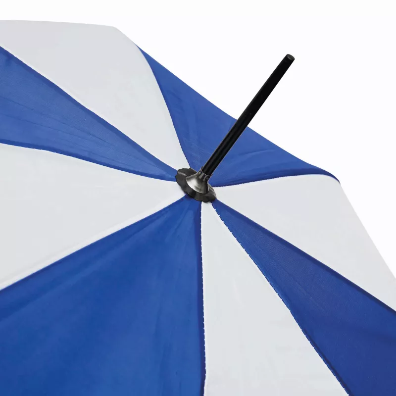 Automatyczny parasol - biały, niebieski (56-0103012)