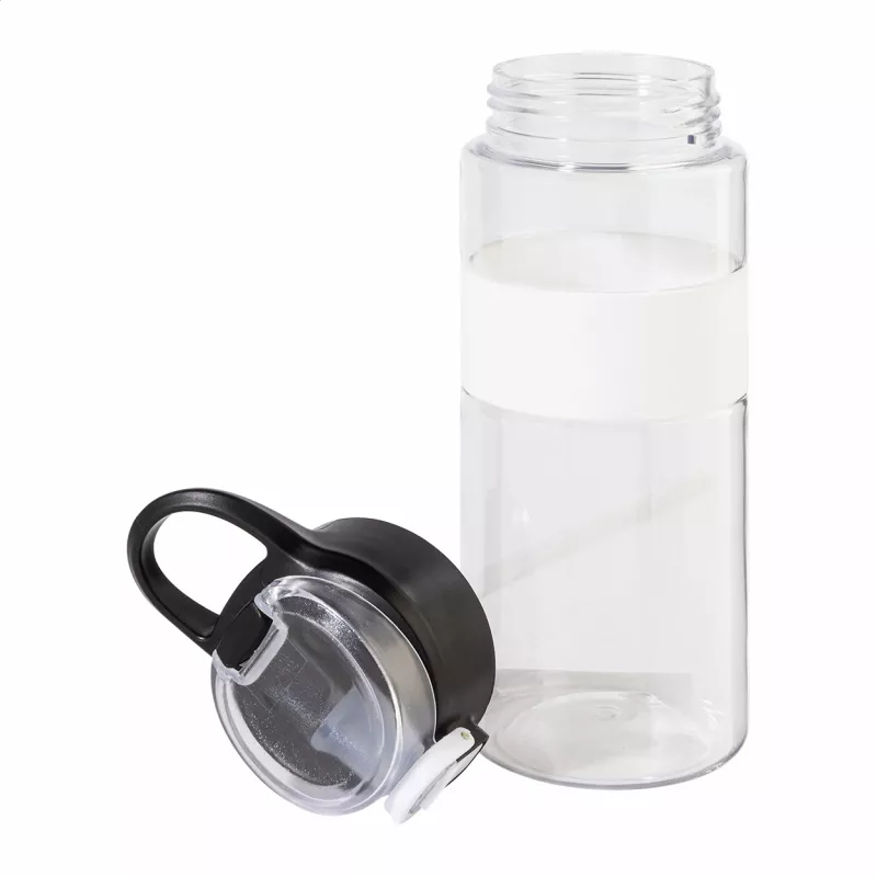 Fitgrip butelka sportowa RPET - biały (AP800612-01)