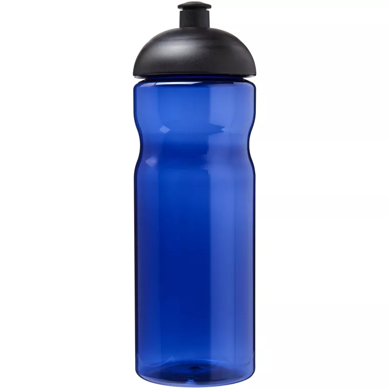 Bidon H2O Eco o pojemności 650 ml z wypukłym wieczkiem - Czarny-Niebieski (21009811)