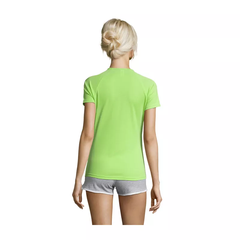Koszulka sportowa damska 140 g/m² Sol's SPORTY WOMEN - Apple Green (S01159-AG)