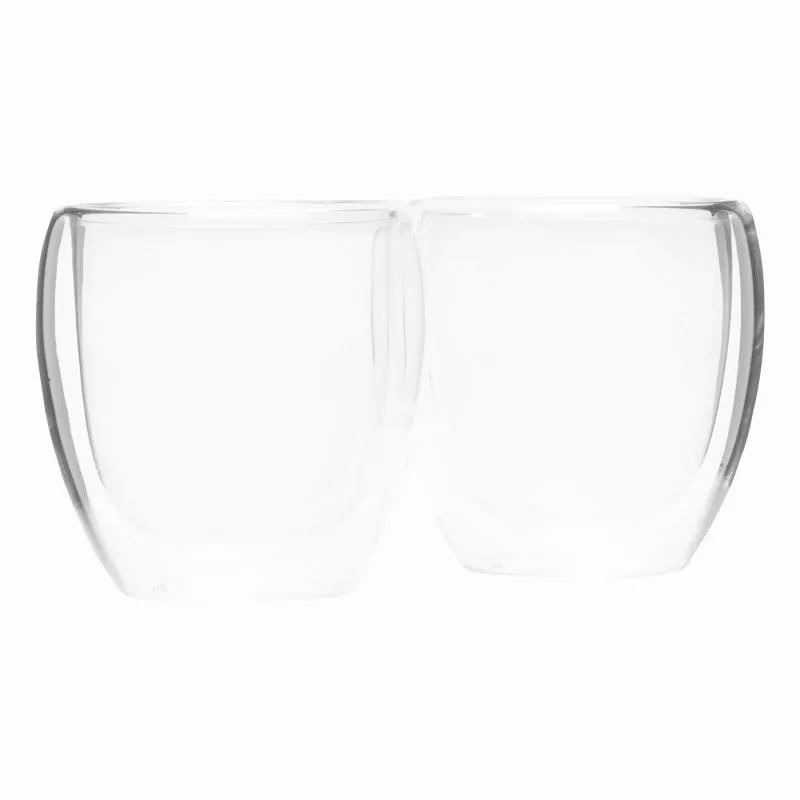 Zestaw 2 szklanek - transparentny (56-0304251)