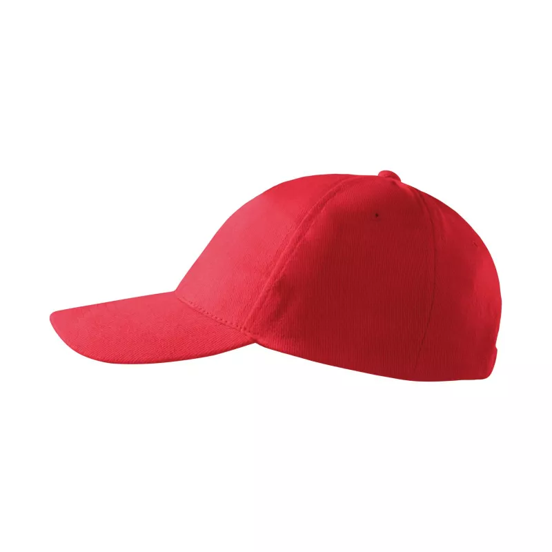 Reklamowa czapka z daszkiem 5 panelowa Malfini 5P 307 - Czerwony (ADLER307-CZERWONY)