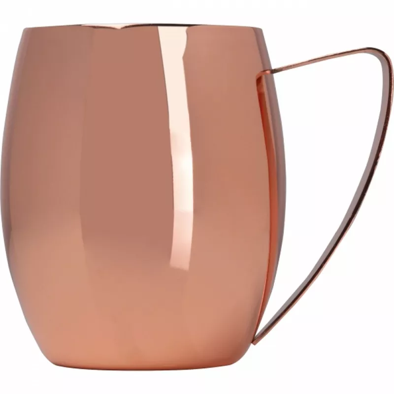 Kubek stalowy z podwójnymi ściankami 400 ml CrisMa WALDEMAR - miedziany (8517595)