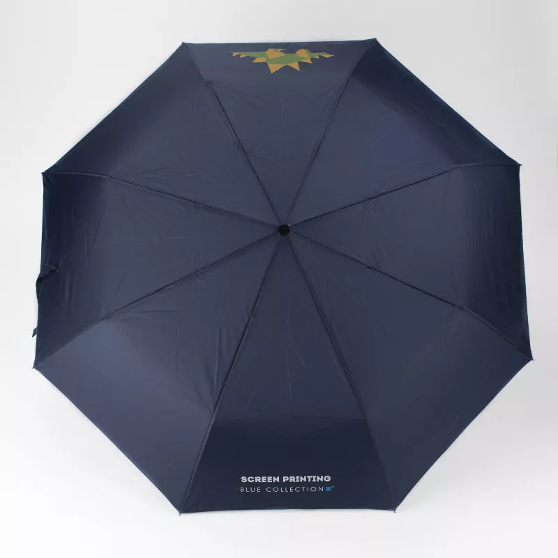 Worek na sznurkach z parasolem RAINY - granatowy (20140-06)