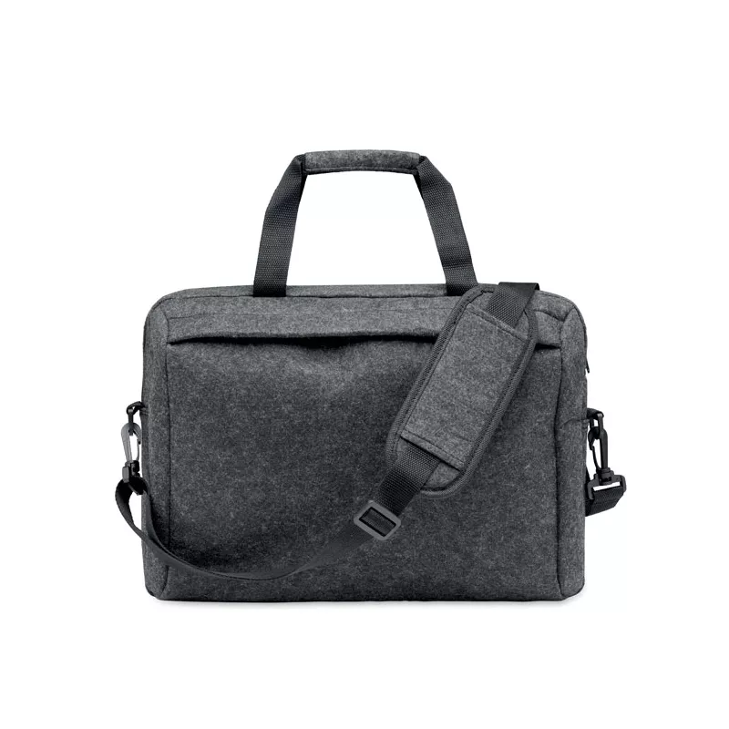 Torba na laptop 15" z filcu RPET PLANA - Kamienny Szary (MO2165-15)