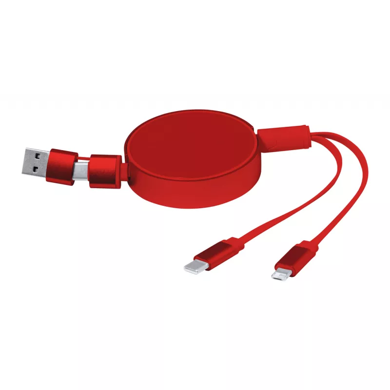 Freud kabel USB do ładowania - czerwony (AP733944-05)