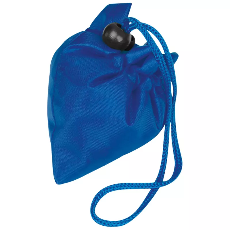 Składana torba poliestrowa na zakupy - niebieski (6072404)