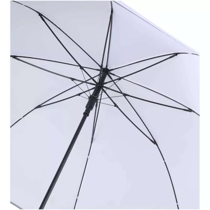 Parasol Norman 30 cali, wykonany z tworzywa sztucznego, odporny na wiatr  - Biały (13016301)