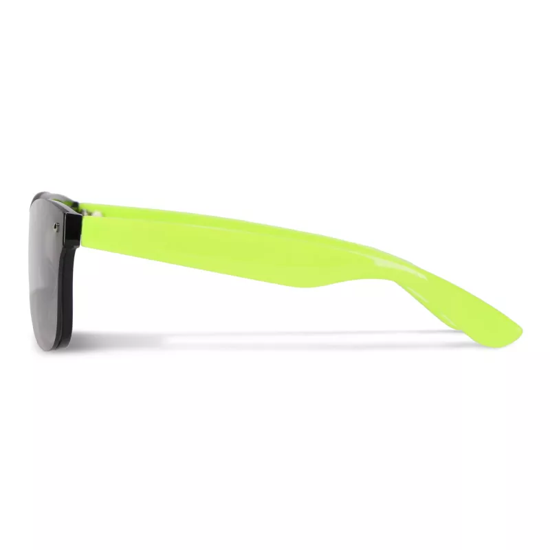 Okulary przeciwsłoneczne Justin R-PC z lustrzanymi soczewkami UV400 - jasnozielony (LT86731-N0032)