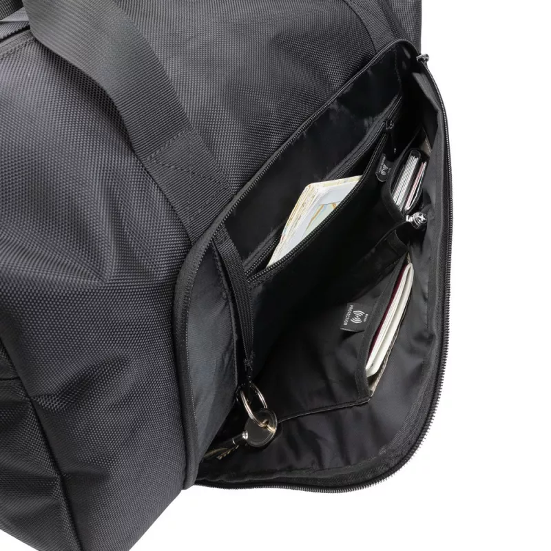 Torba sportowa, podróżna Swiss Peak AWARE™, ochrona RFID - czarny (P707.121)