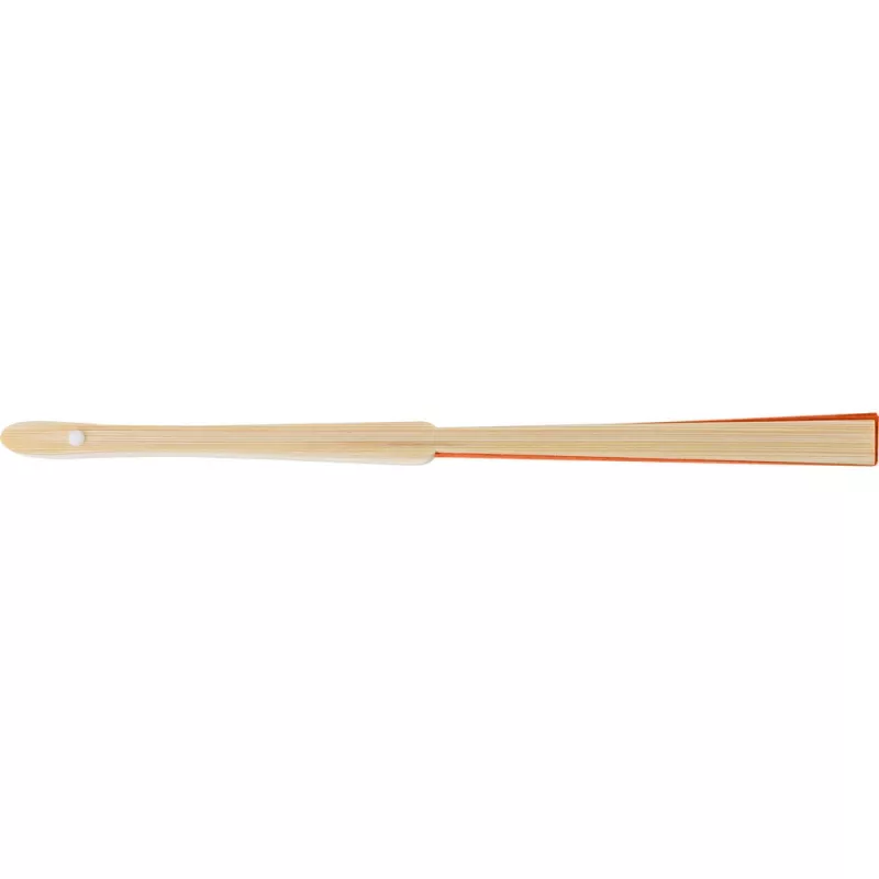 Wachlarz z bambusa - pomarańczowy (V2201-07)