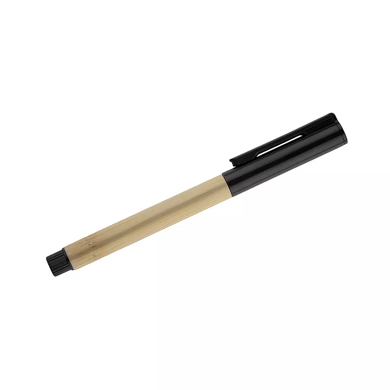 Długopis bambusowy TUFI - czarny (19202-02)