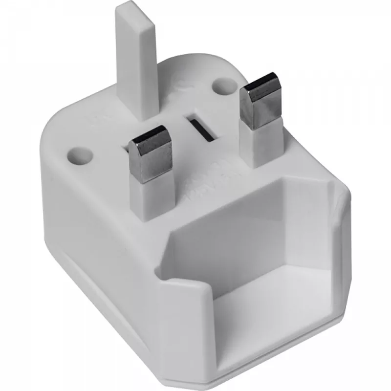 Adapter podróżny OLIVER - biały (4039406)