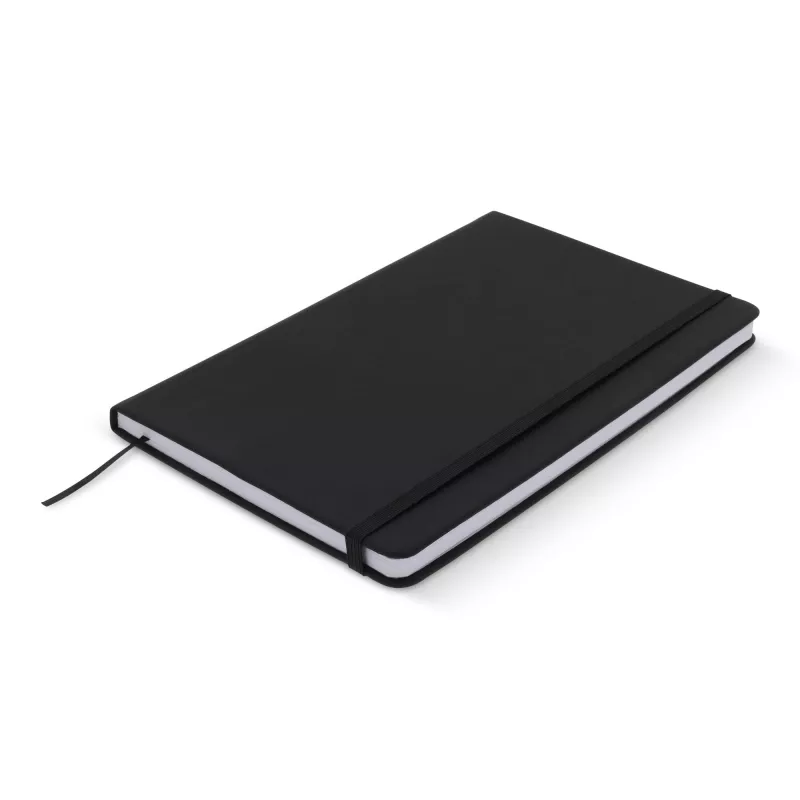 Notatnik A5 z kartkami w kropki FSC - czarny (LT92064-N0002)
