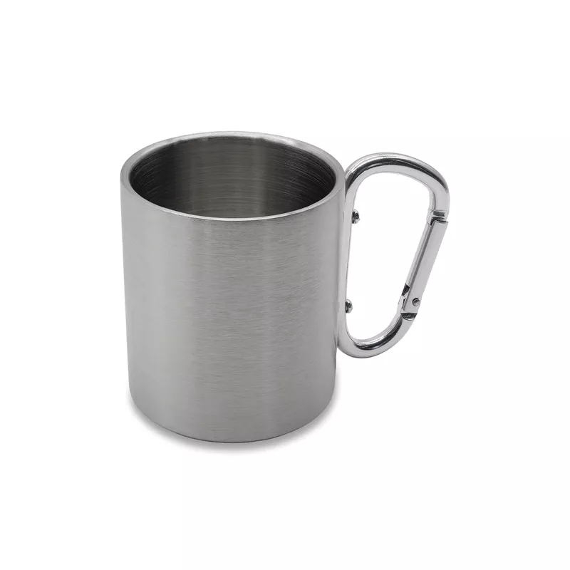 Kubek stalowy Denali 220 ml - srebrny (R08464.01)
