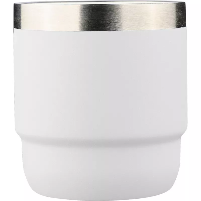 Kubek z powłoką ceramiczną wewnątrz 180 ml - biały (VB106-02)