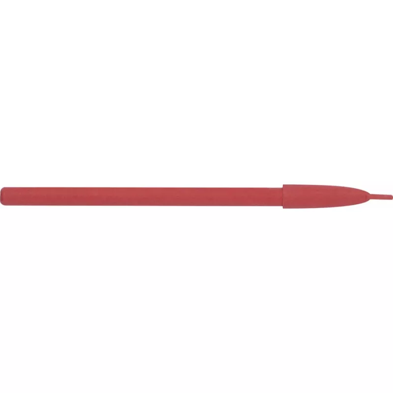 Wieczny ołówek z papieru z zatyczką - czerwony (1364805)