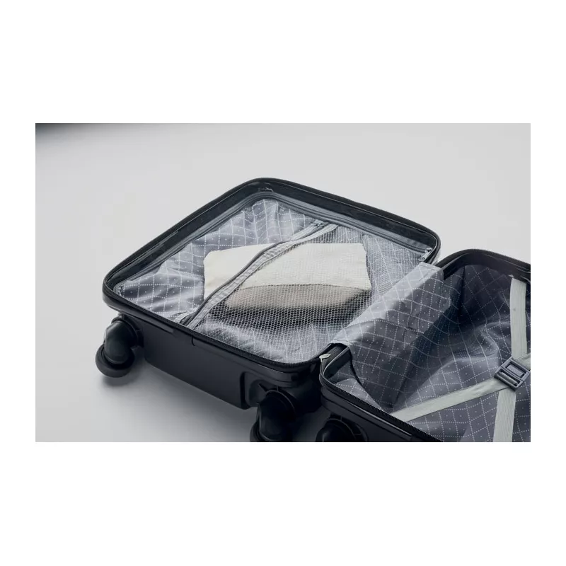 Walizka 14" na 4 kółkach z ABS STOR - Czarny (MO2341-03)