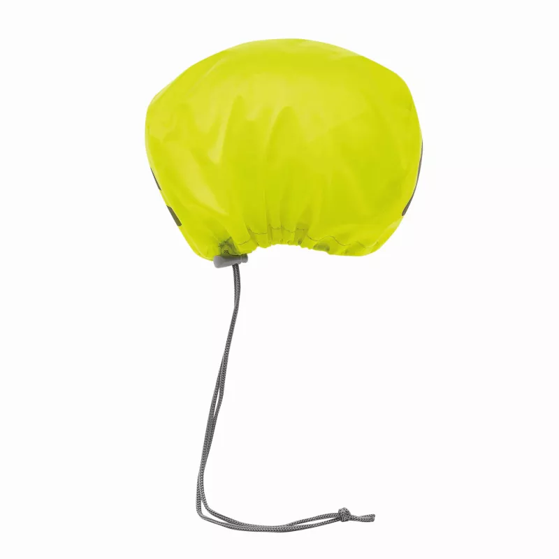Ochraniacz przeciwdeszczowy na kask rowerowy - żółty (56-0239001)