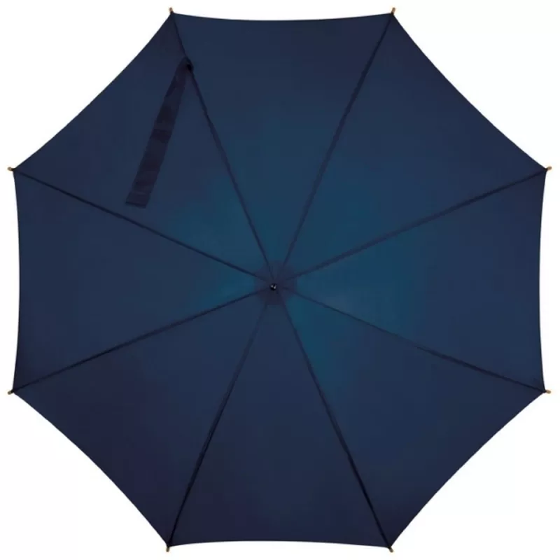 Parasol automatyczny drewniany Ø105 cm NANCY - granatowy (513144)