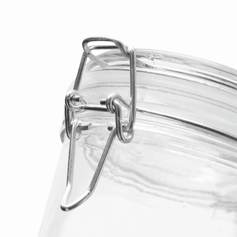 Szklany słoik, pojemność ok. 280 ml - transparentny (56-0306045)