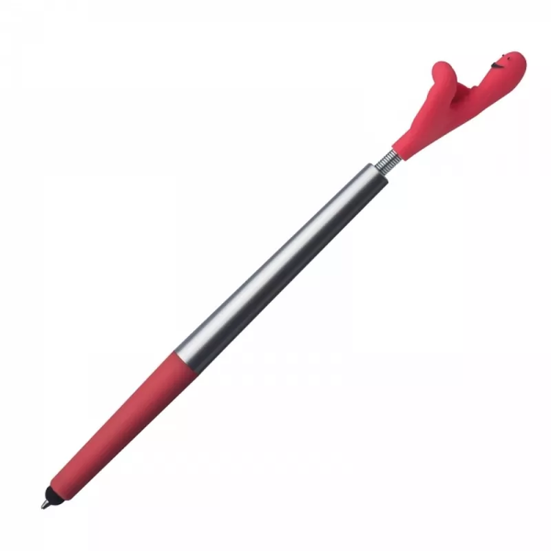 Długopis plastikowy touch pen Smile Hand CrisMa KARINA - czerwony (1341505)