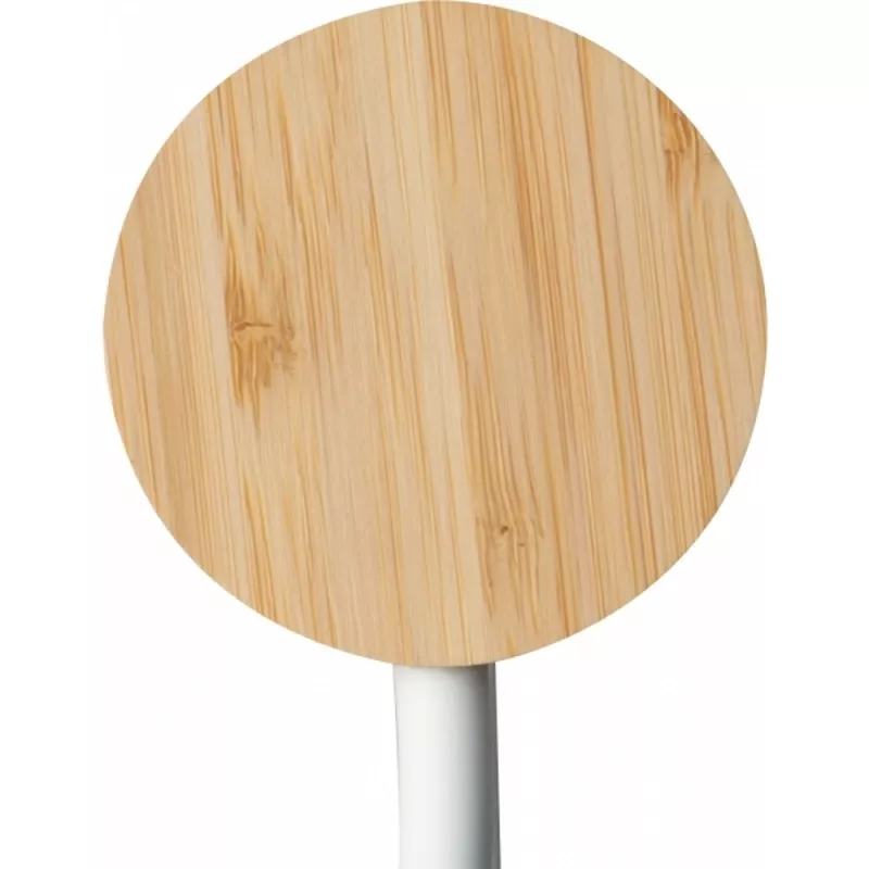 Lampka stojąca z ładowarką indukcyjną TOMSK - beżowy (438713)