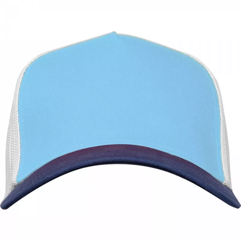 Czapka z daszkiem bawełniana 5 paneli CrisMa 290 g/m2 TREVOR - jasnoniebieski (5391924)