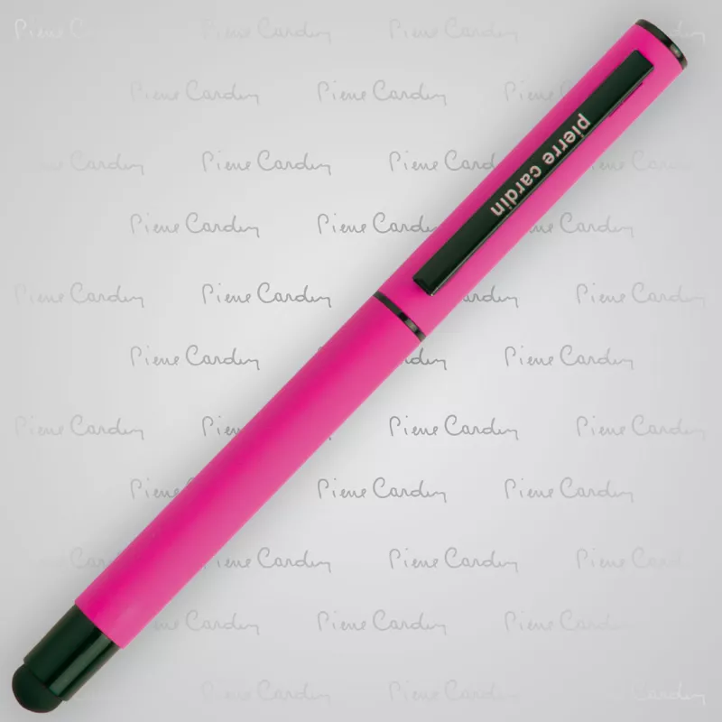 Pióro kulkowe touch pen, soft touch CELEBRATION Pierre Cardin - różowy (B0300602IP311)