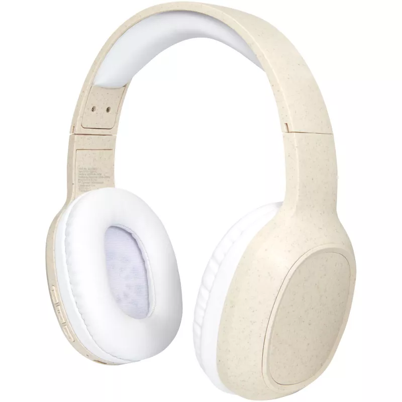 Riff słuchawki Bluetooth® z mikrofonem ze słomy pszenicznej - Beżowy (12424502)