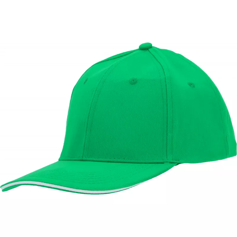 Czapka z daszkiem 6 paneli SAN FRANCISCO - zielony (046609)