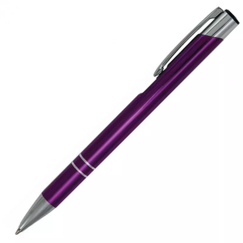 Długopis metalowy Cosmo - jasna purpura (COSMO-18)