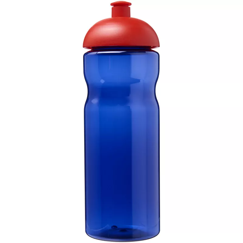 Bidon H2O Eco o pojemności 650 ml z wypukłym wieczkiem - Błękit królewski-Czerwony (21009814)