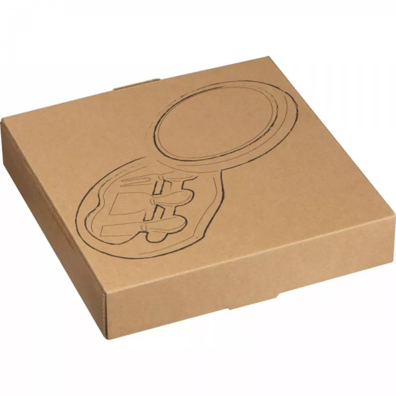 Deska do serów z nożami JOZEF - beżowy (8251213)