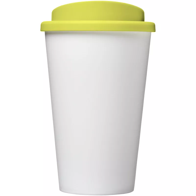 Kubek termiczny z serii Americano® o pojemności 350 ml - Biały-Limonka (21000111)
