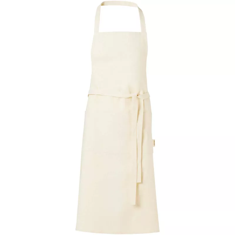 Odisha fartuch organiczny z certyfikatem OCS o gramaturze 200 g/m² - Piasek pustyni (11351606)