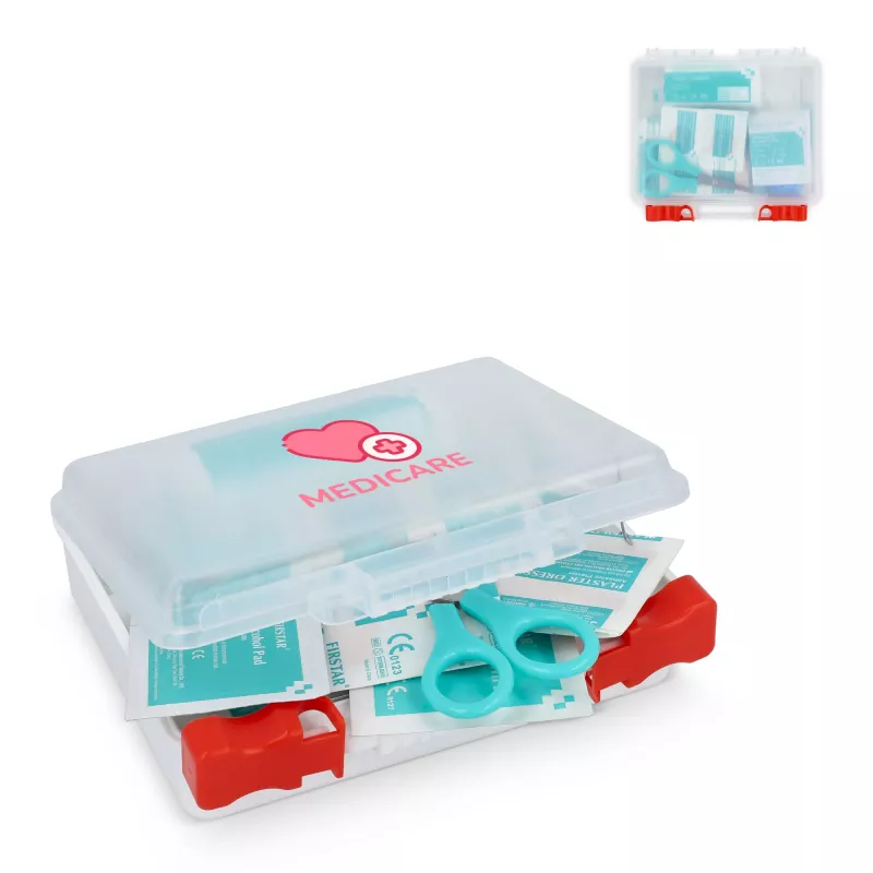 37-elementowa Apteczka pierwszej pomocy Sierra - biały (LT90317-N0001)