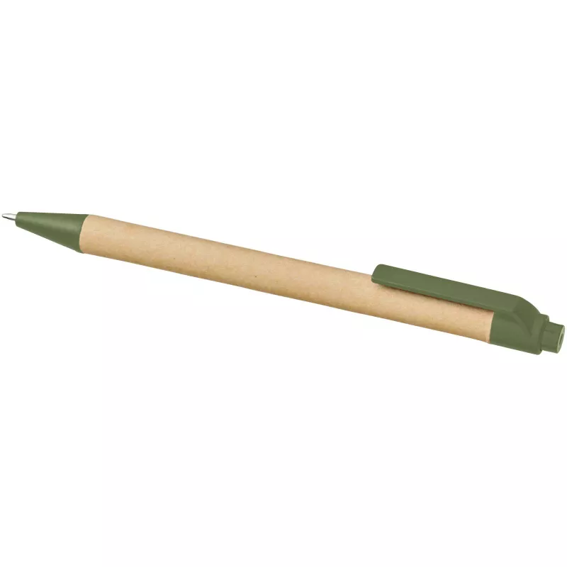 Notes z recyklingu z długopisem Priestly - Piasek pustyni-Zielony melanż (10626862)