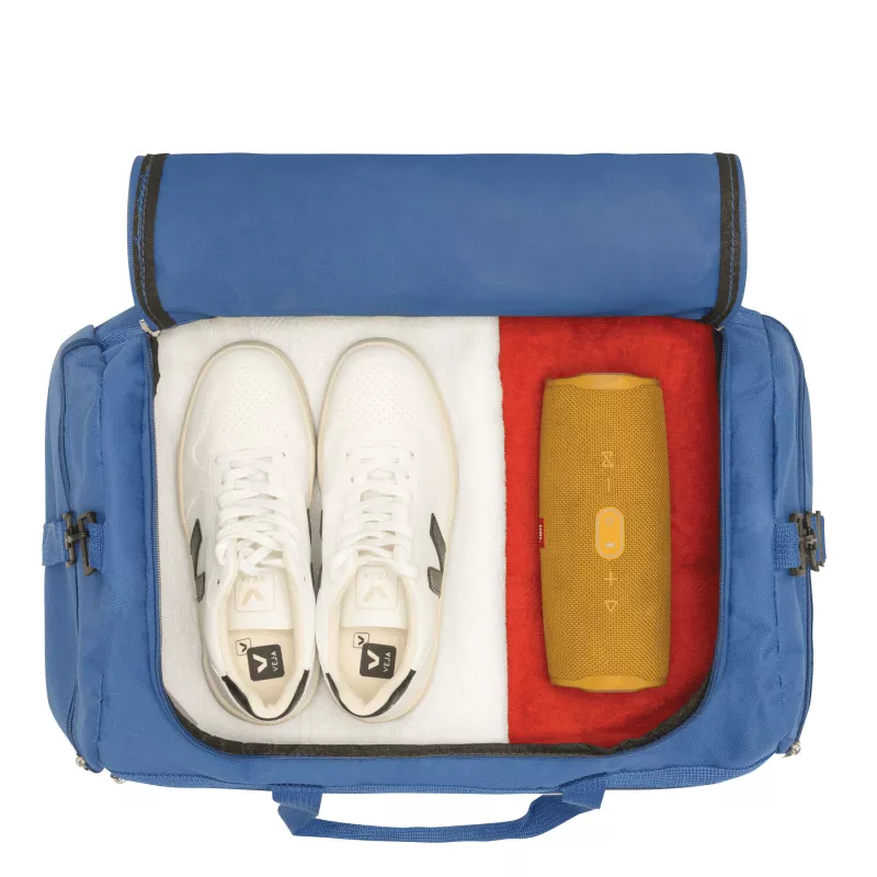 Torba na ramię - biały, niebieski (56-0805342)