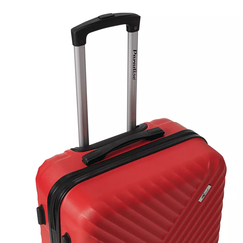 Zestaw walizek - czerwony (56-2220003)