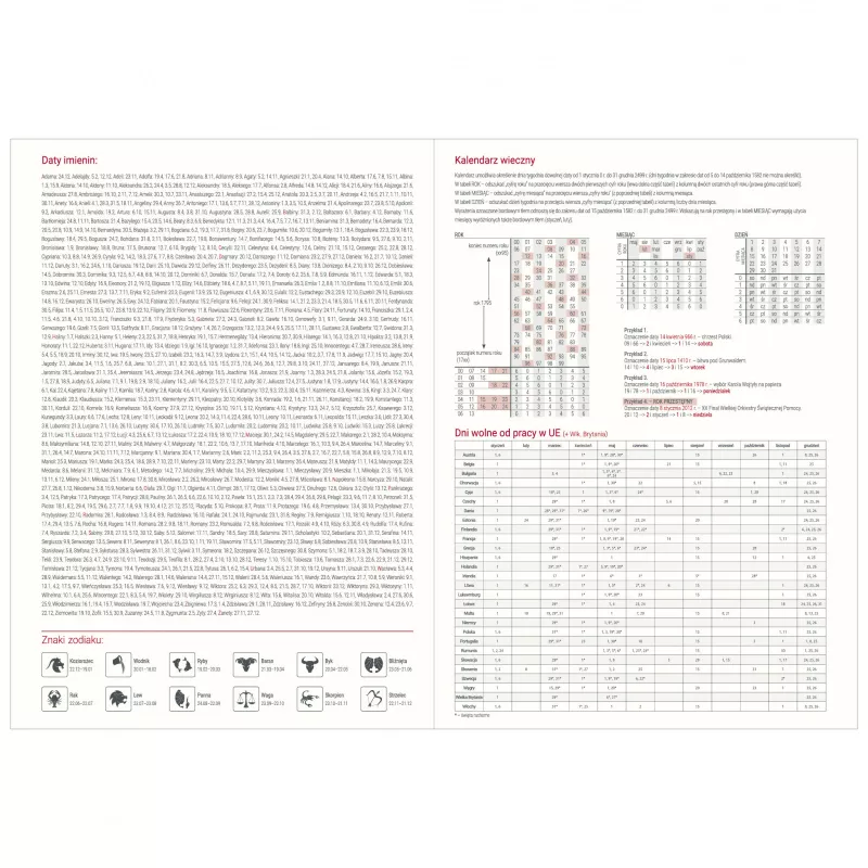 Kalendarz książkowy A4, tygodniowy, bez registrówi VIVO - różne kolory (KK-BCV-401.T.)
